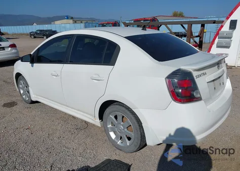 2011 Nissan Sentra 2.0Sr z USA, uszkodzony, nr VIN 3N1AB6APXBL656499